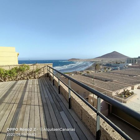 Alquilaencanarias El Medano Spectacular Terrace And Sea Views A Exterior foto