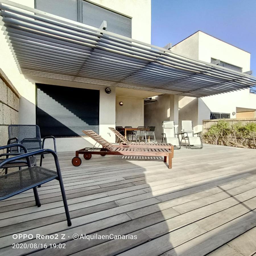 Alquilaencanarias El Medano Spectacular Terrace And Sea Views A Exterior foto